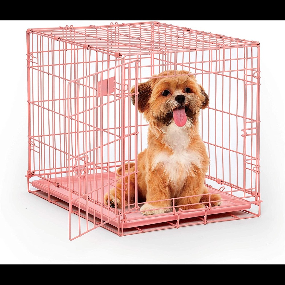 Pink Small Dog Crate